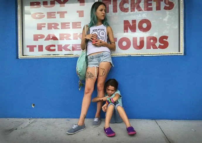 The Florida Project : Photo Bria Vinaite, Brooklynn Prince